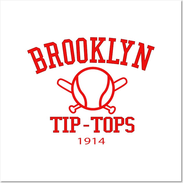 DEFUNCT - BROOKLYN TIP TOPS Wall Art by LocalZonly